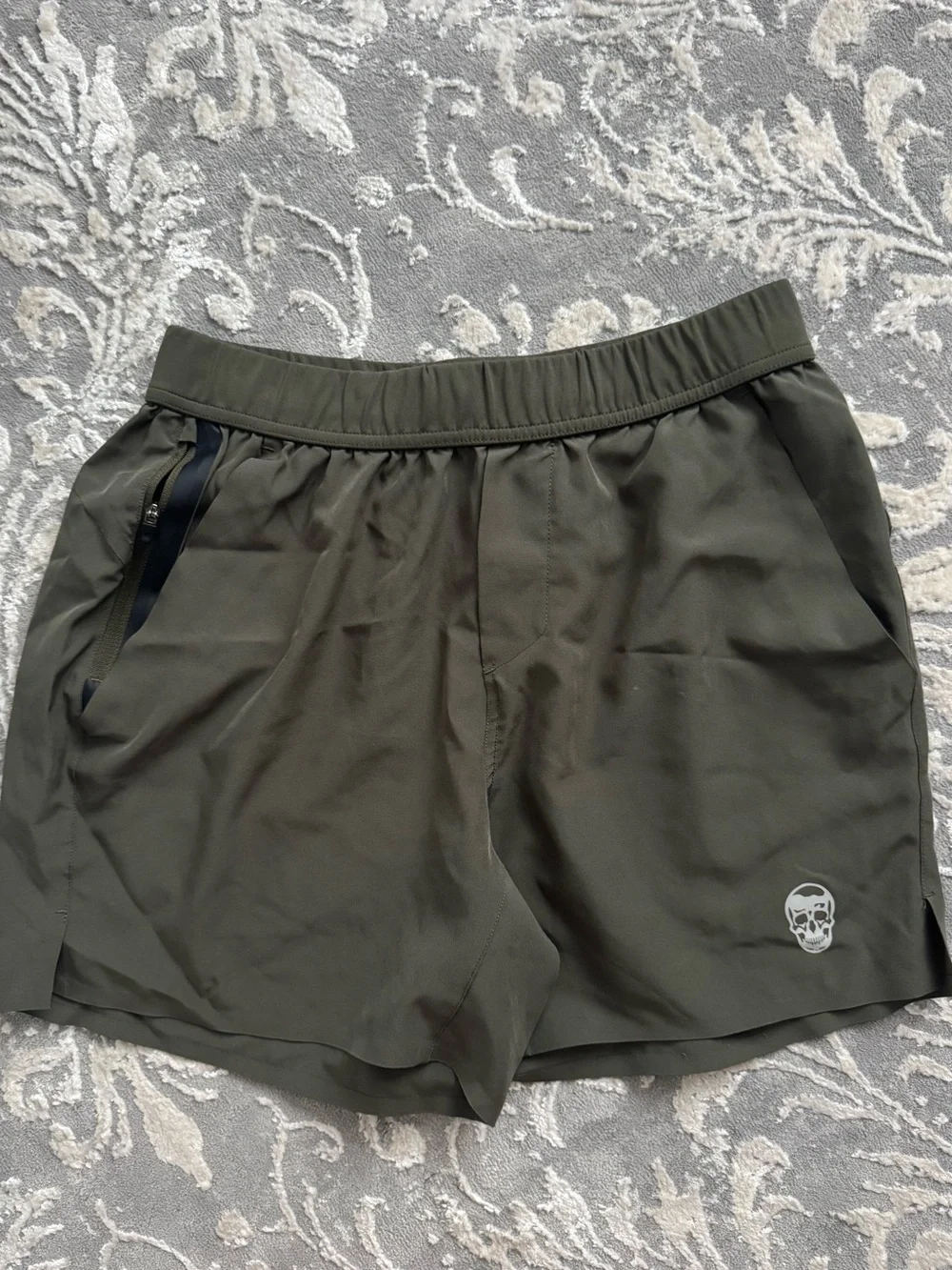 GymReapers Men's Olive Green Shorts